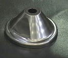 Molding of stepped notch cone
